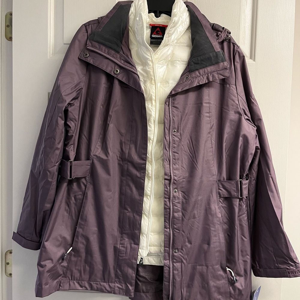 Gerry 3 in 1 Rain Systems Jacket, NWT, Size Large - Picture 6 of 7